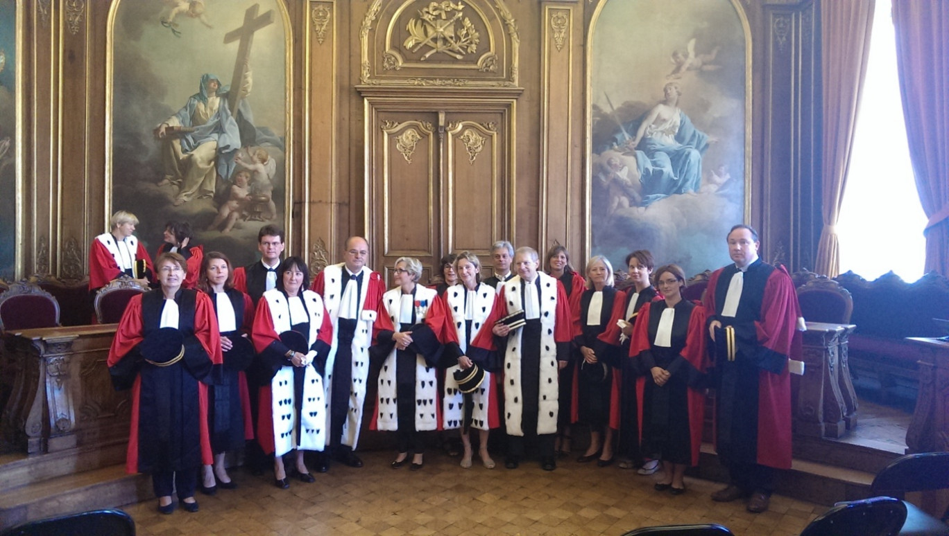 Les nouveaux magistrats sont désormais installés à la cour d’appel de Douai.