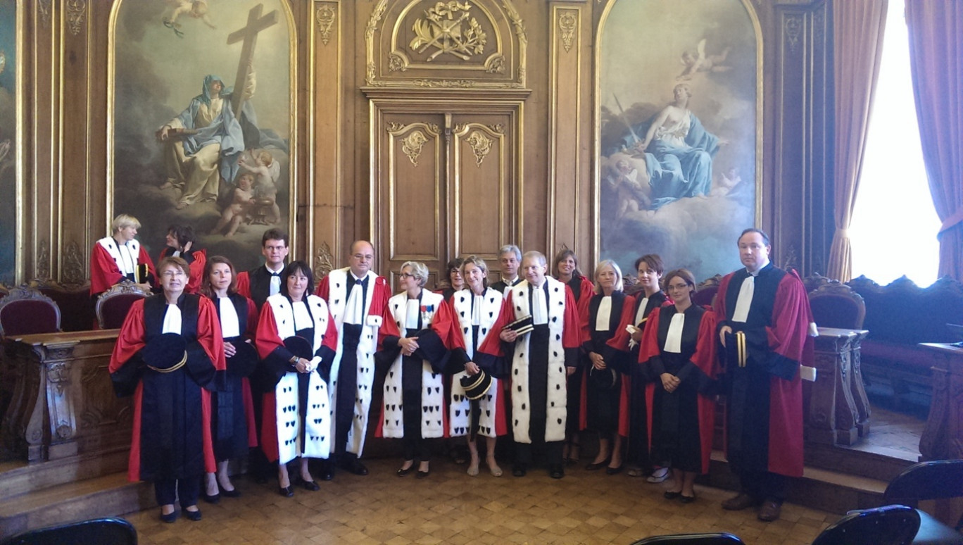 Les nouveaux magistrats sont désormais installés à la cour d’appel de Douai.