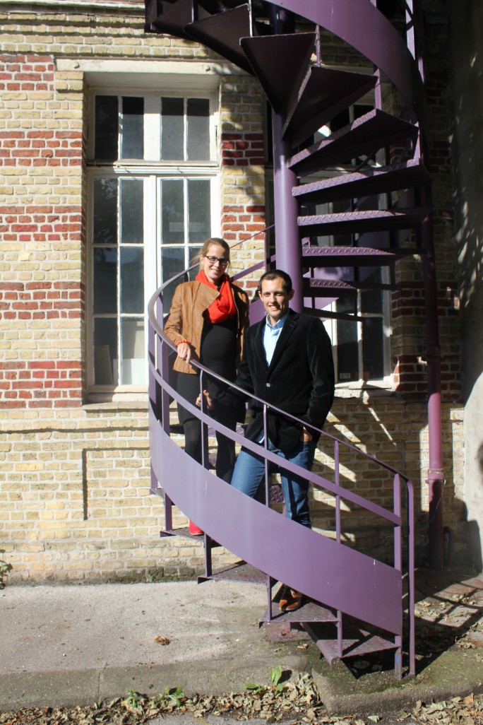 Steffi De Jong et Pierre Bataille ont la licence TED pour organiser des événements TEDx à Dunkerque.