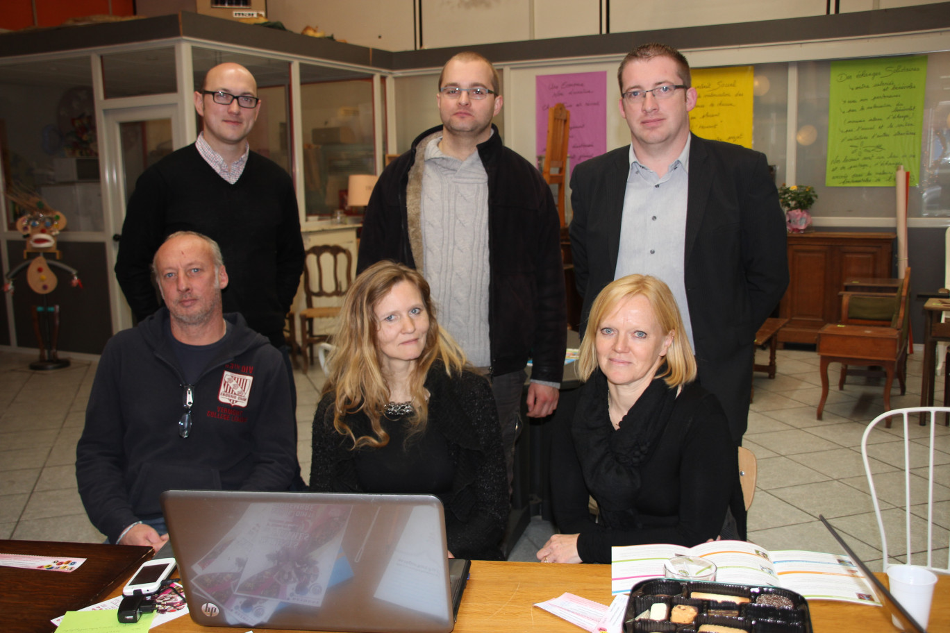 Les participants ont été conquis par le concept de coworking.