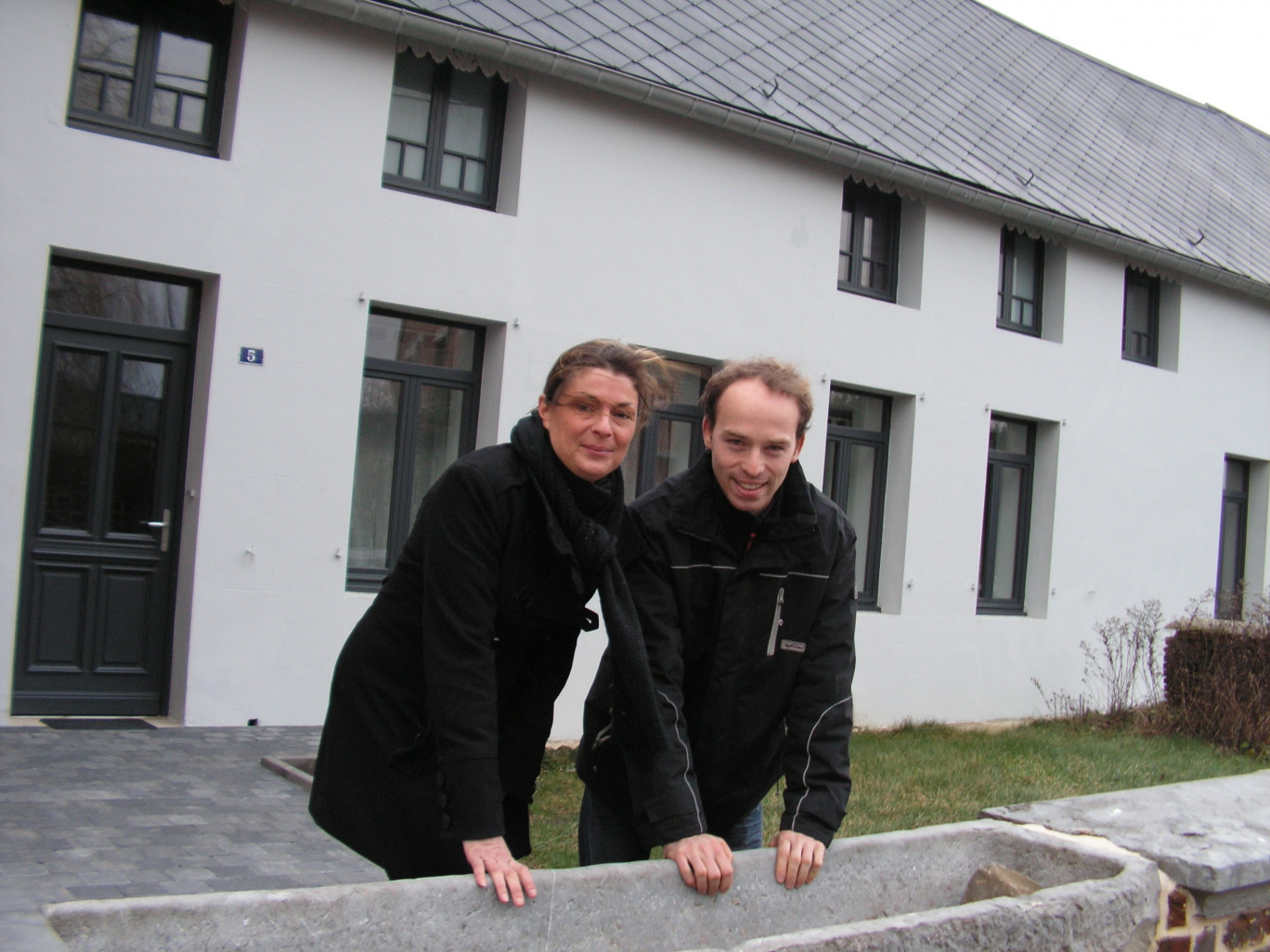 Sandrine et François Bonamy ont lancé « La Ferme aux Charmes » à Solre-le-Château, dans l’est de l’Avesnois, non loin de la frontière belge.