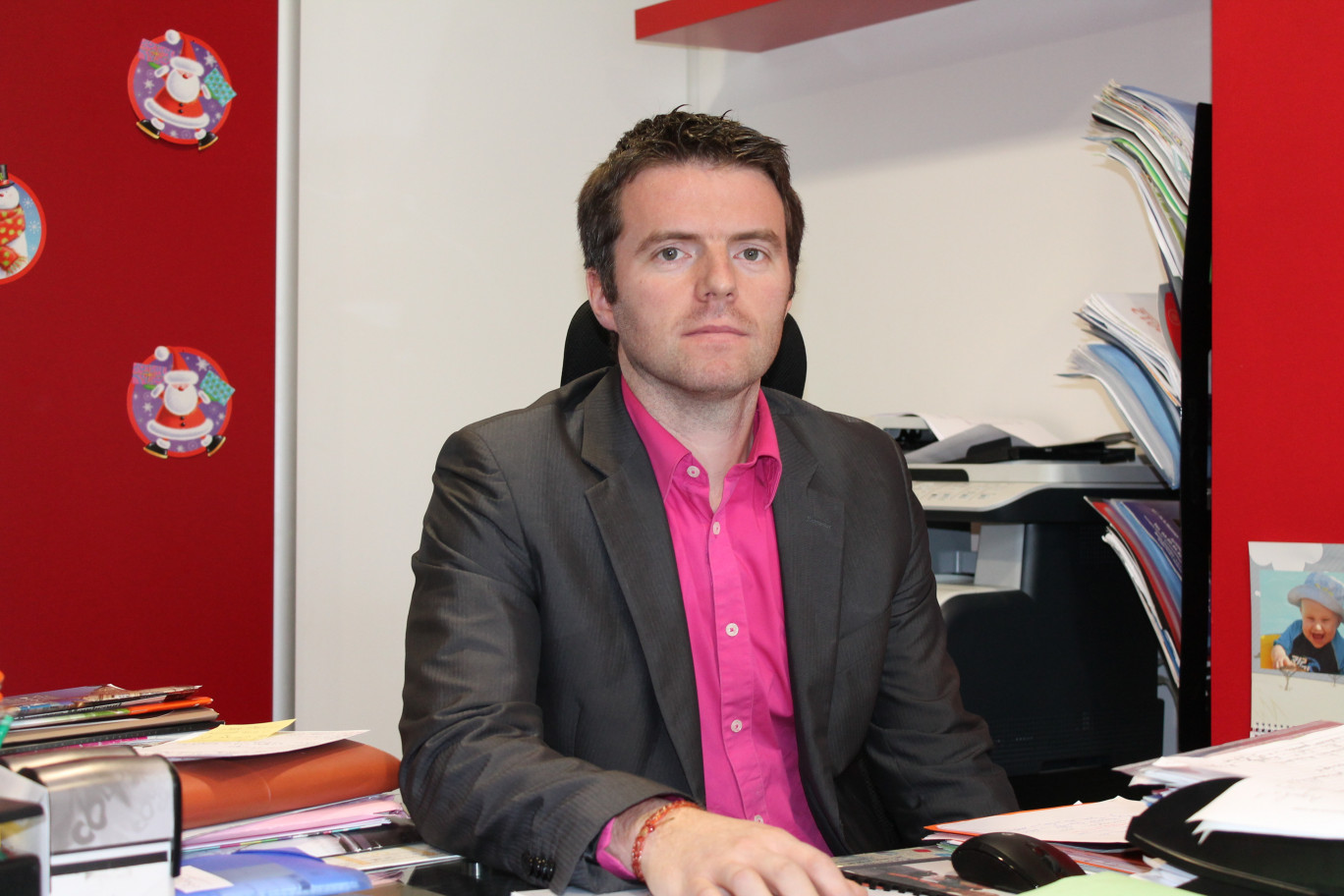 « Benoit Sebert, fondateur et dirigeant de C L'Evénement ».