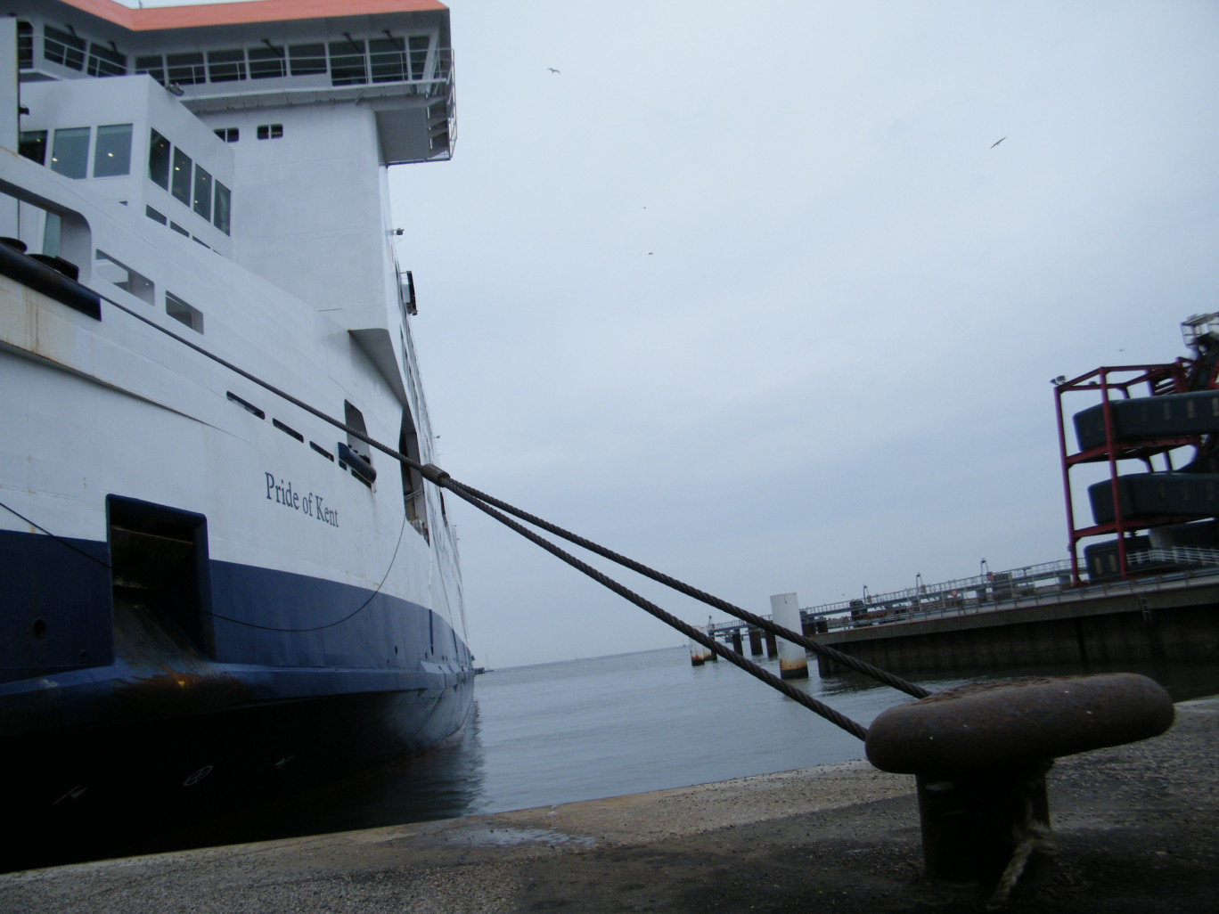 « Le trafic maritime reprend sur la Cote d'Opale ».