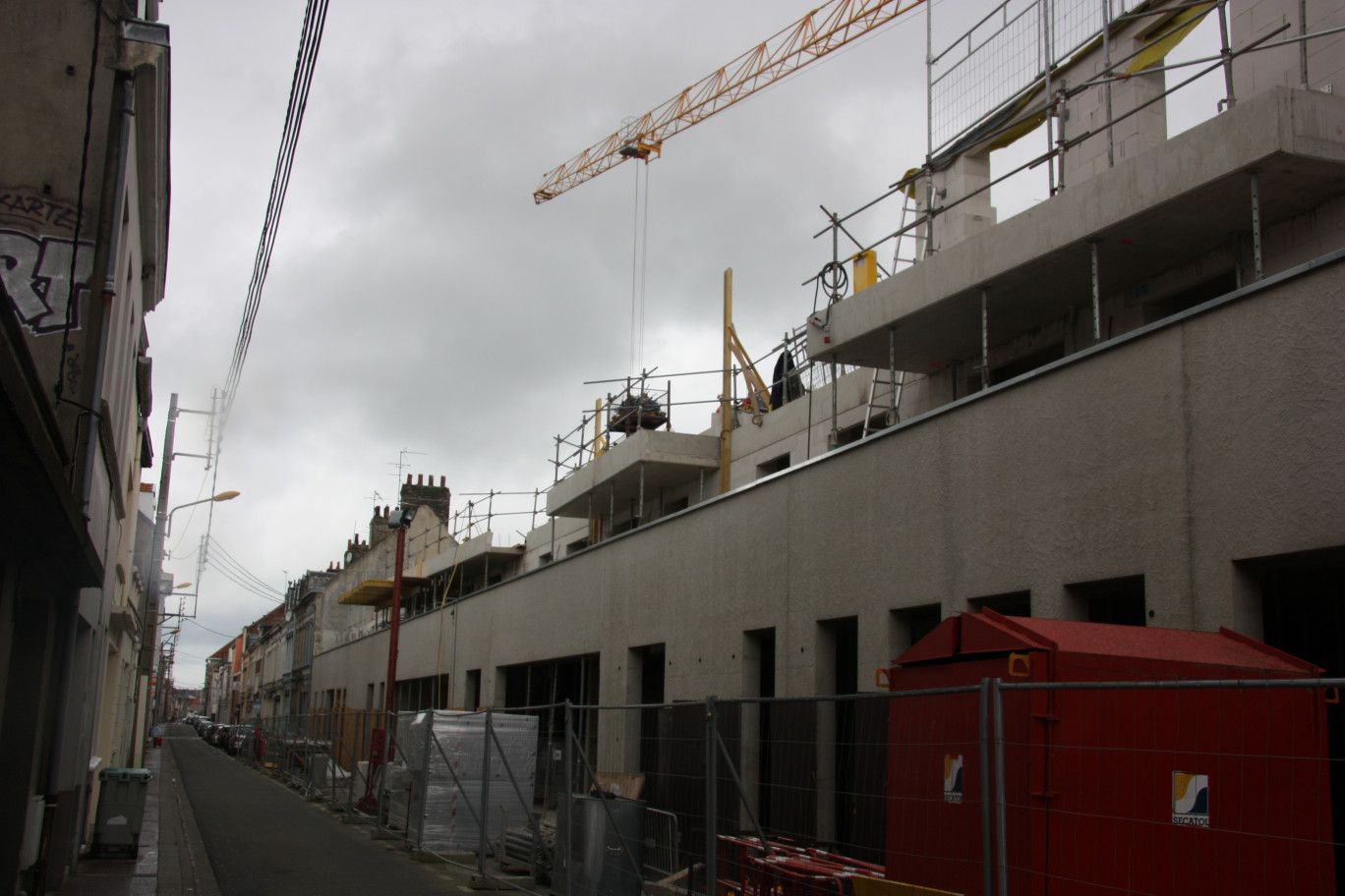 « La partie logement du projet de rénovation de l'îlot Prisunic de Calais-Centre ».