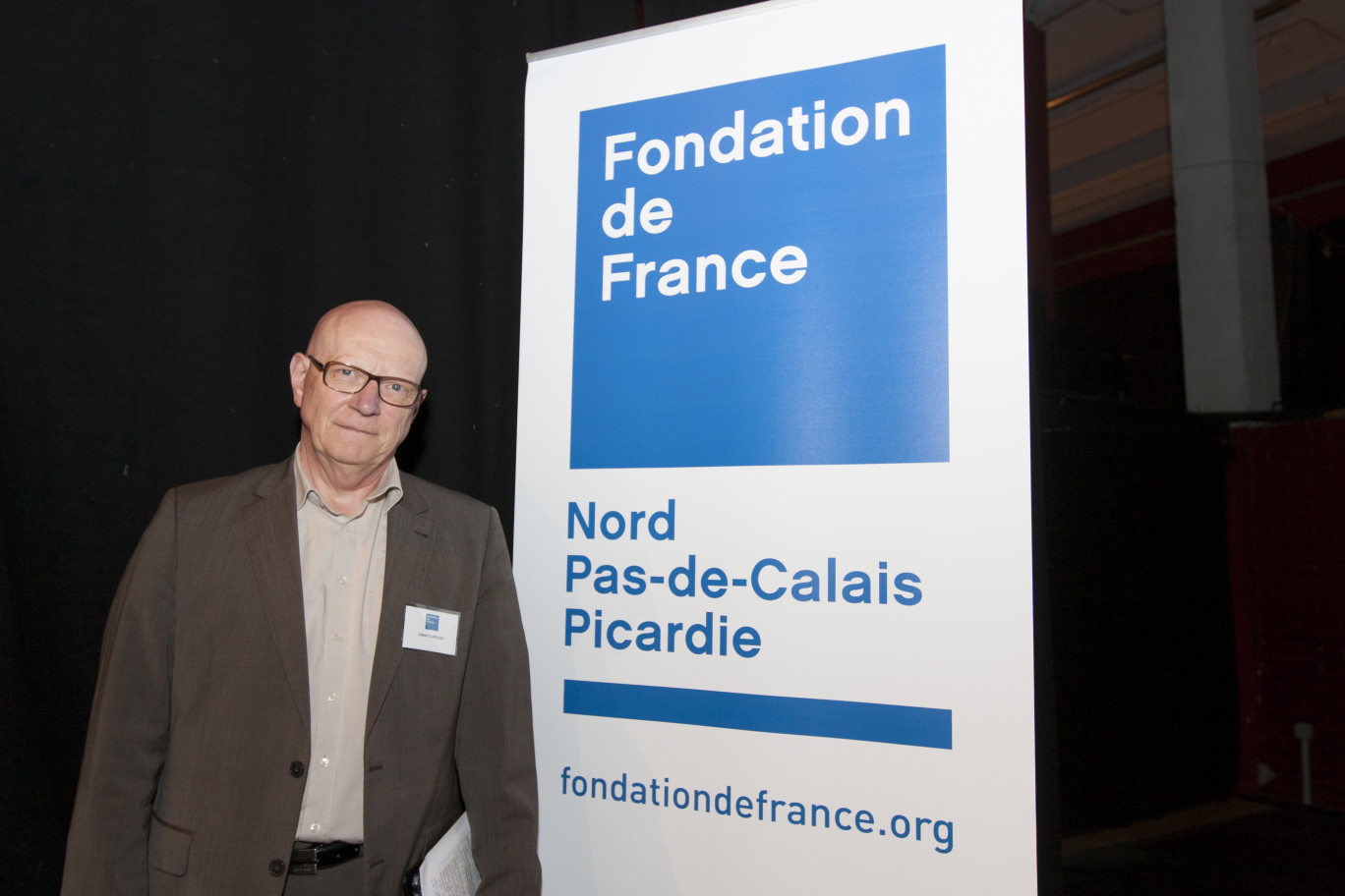 Gilbert Corouge, bénévole de la délégation Nord-Pas-de-Calais Picardie de la Fondation de France explique pourquoi le projet "Mine d'idées" a été mis en place.
