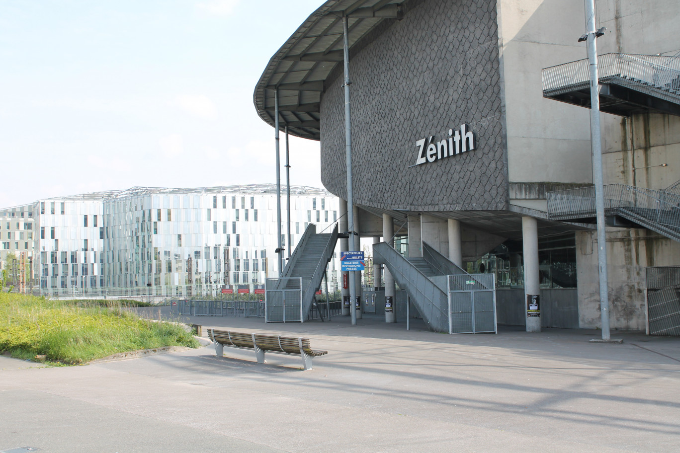 Le Zénith : 147 événements pour 435 000 spectateurs en 2013.