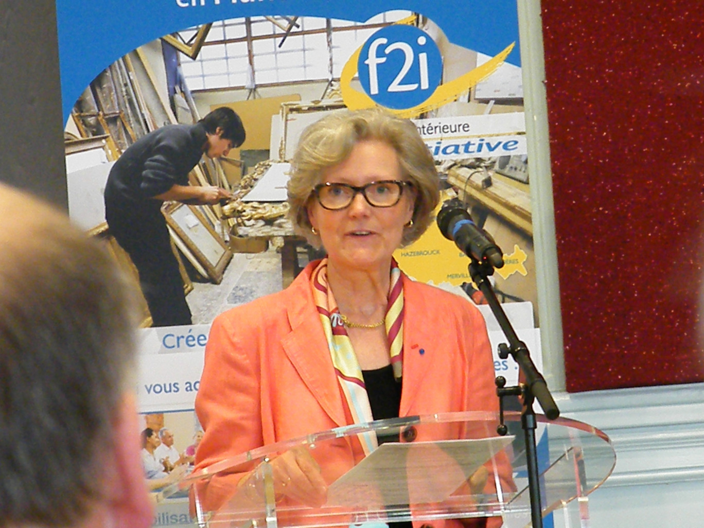 « Renée Ingelaere, présidente de Flandre Intérieure Initiatives ».