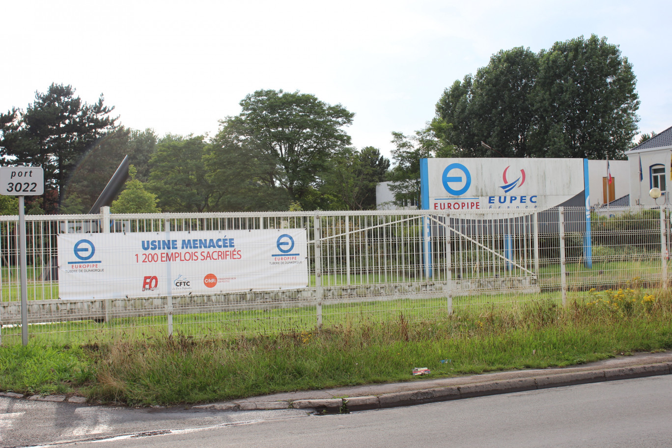 « Le site dunkerquois Europipe pourrait fermer si la situation n'est pas redressée ».