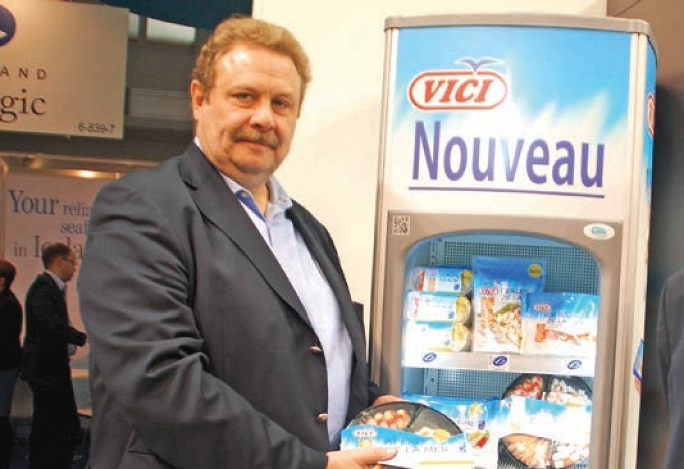 Philippe Tuffery, directeur général de CS France, un spécialiste du surimi.