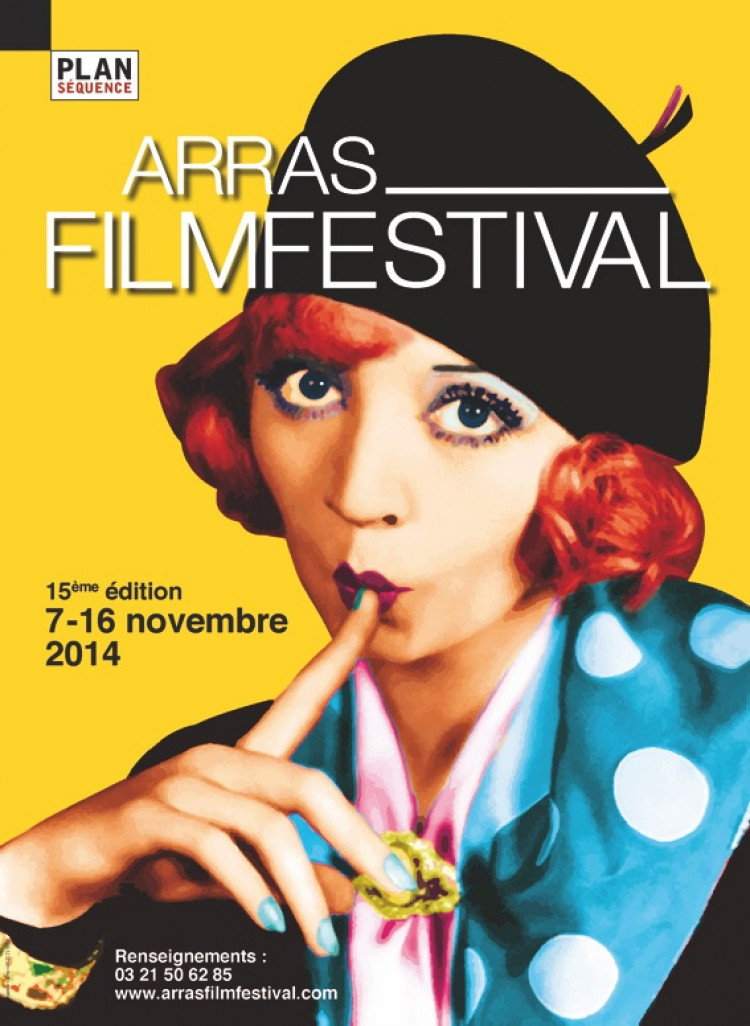 Le visuel d'Arras Festival Film est toujours attractif.