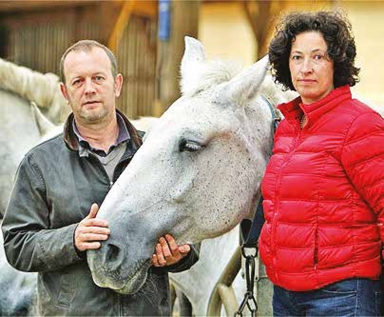 Julie et Etienne Decayeux. 