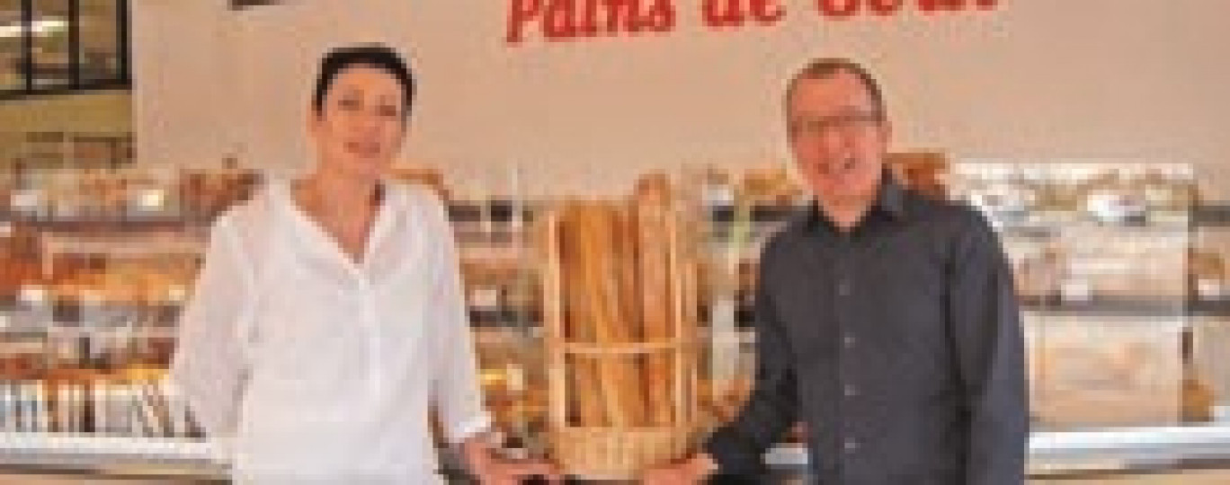 Pascal et Karine Suivre dans leur première boulangerie de 500 m2, inaugurée au sud de Vérone, à Villa Franca de Verona.