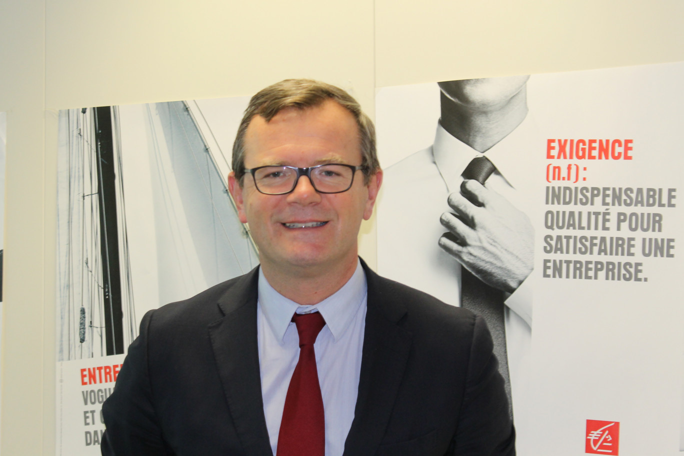 Philippe Kuhn, directeur depuis février 2014 du marché Entreprises et membre du Comex à la Caisse d’Epargne Nord France Europe.