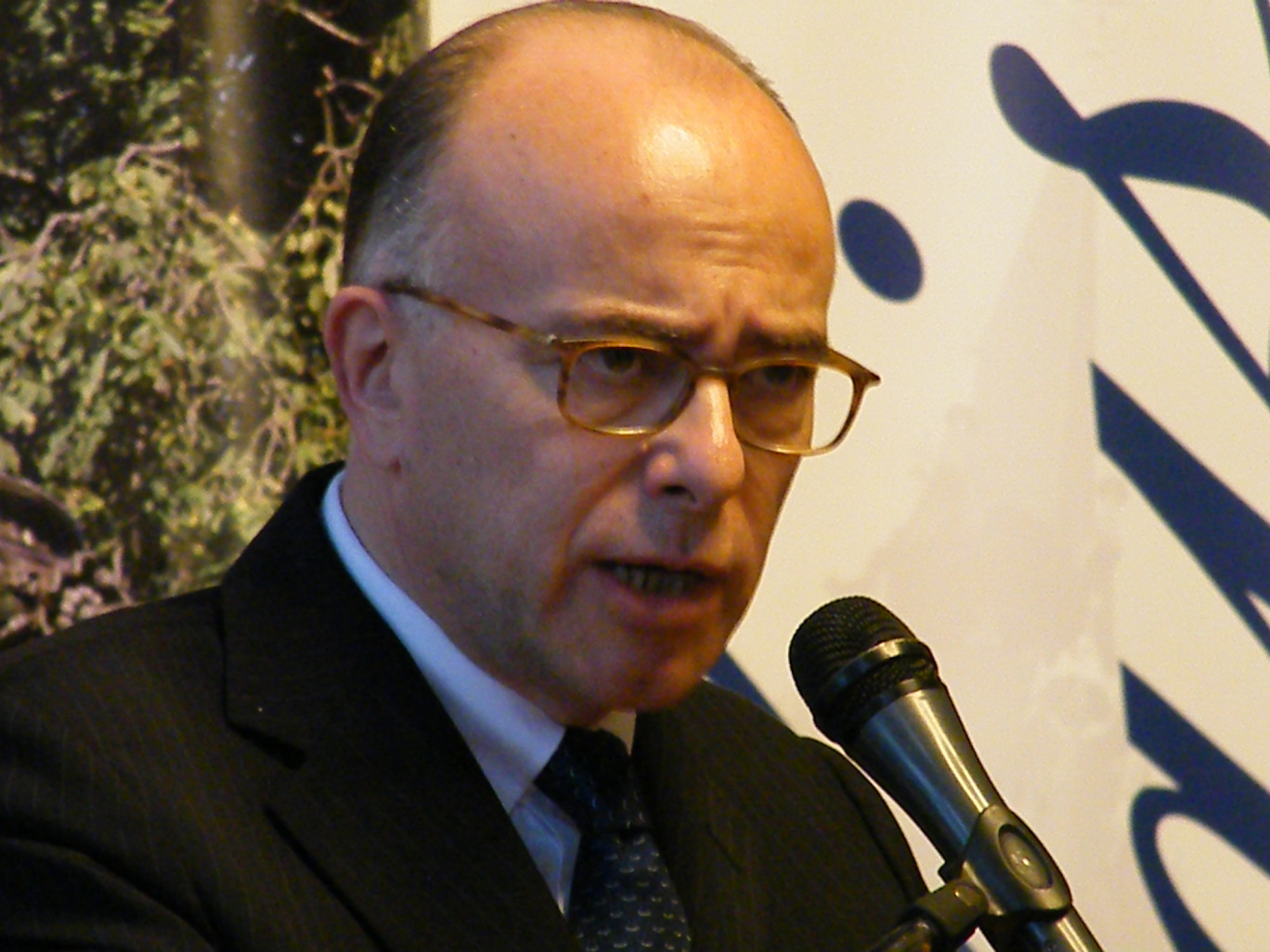« Bernard Cazeneuve en visite à Calais le 3 novembre dernier ».