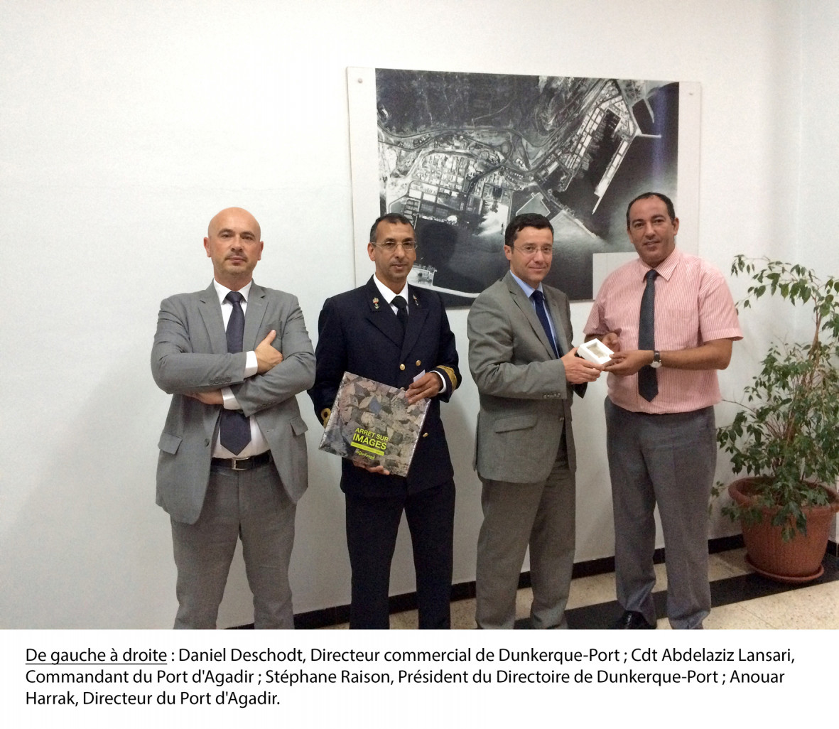 Accompagnée par Stéphane Raison, Président du Directoire et Daniel Deschodt, directeur commercial, une délégation dunkerquoise s’est rendue à Casablanca et Agadir.