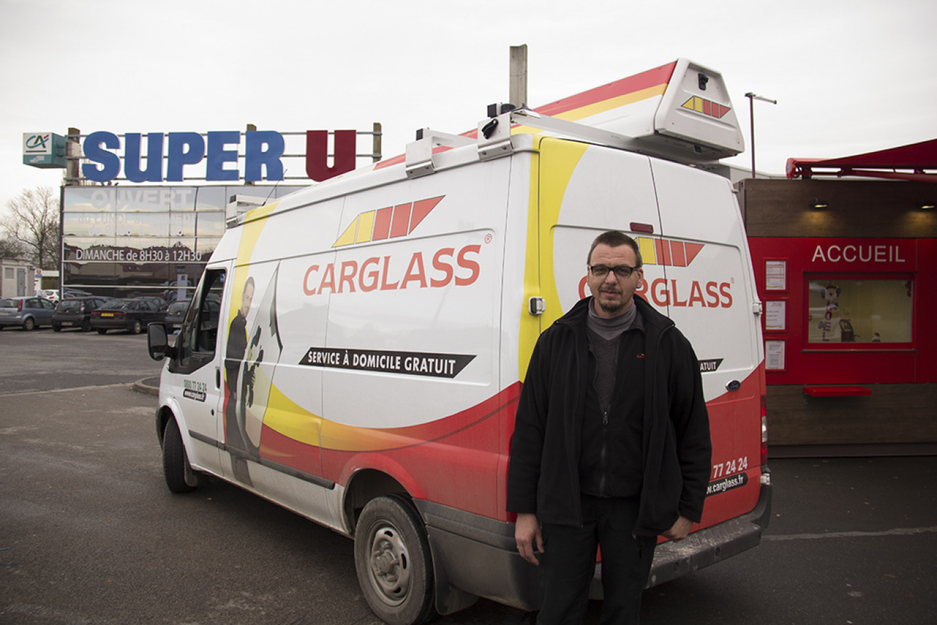 « Carglass Hazebrouck est le 83ème point mobile de l'enseigne nationale ».