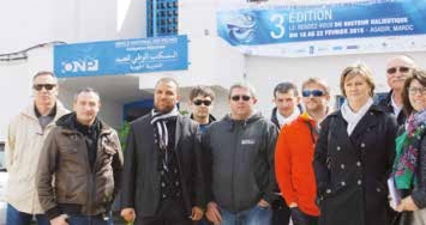 Pêcheurs boulonnais et lorientais à la découverte des ports d'Agadir et d'Essaouira.