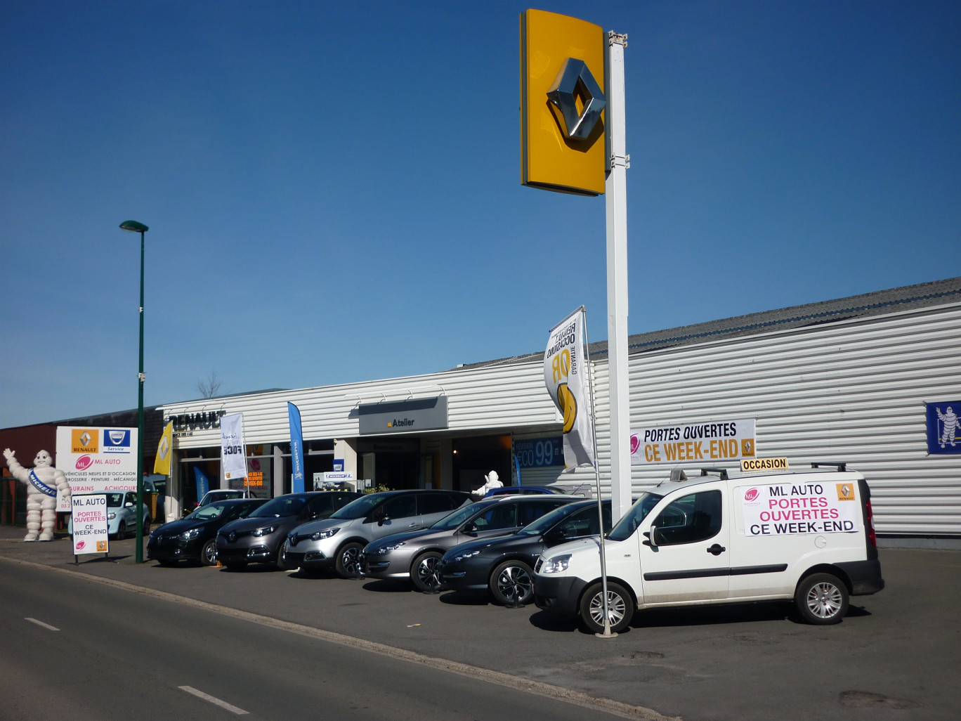 Le garage des 4 As est situé à Achicourt.