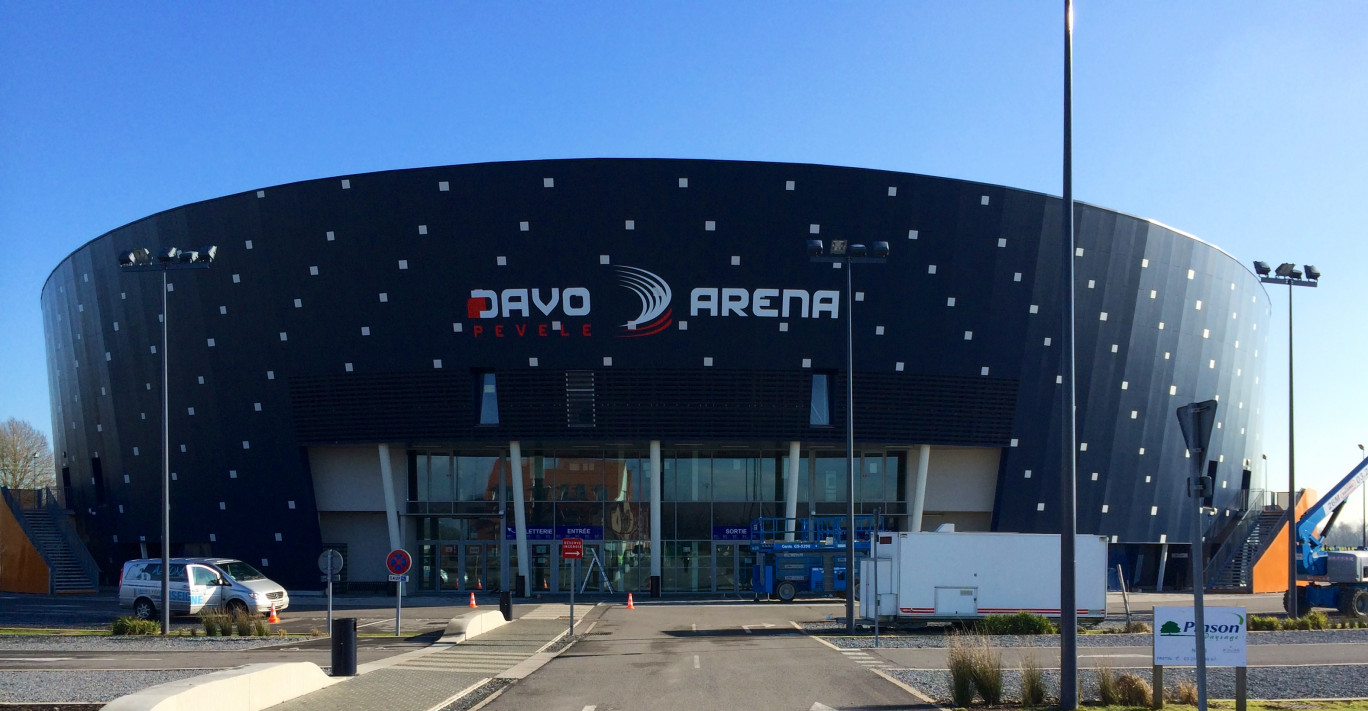 La Davo Pévèle Arena est le fruit d'un investissement de 12,7 M€.