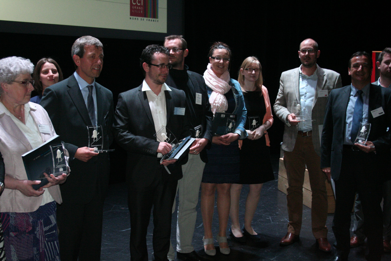 Quelques lauréats de la 2ième édition des Trophées de l'Accompagnement...