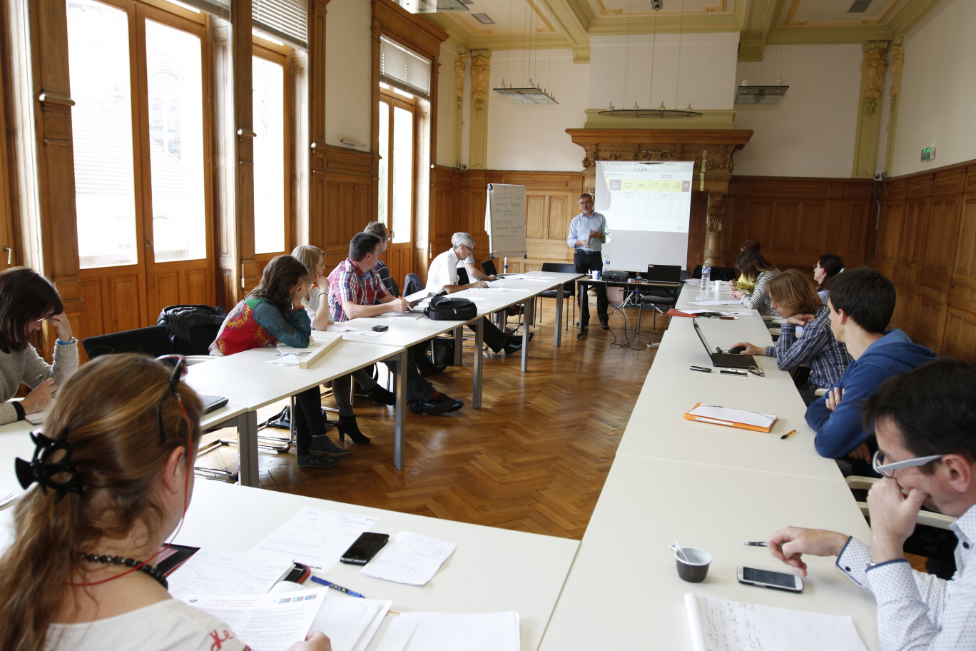 Une centaine de personne a participé à cette journée régionale de la prévention sécurité placée sous le signe de la conformité des machines. Ici un atelier thématique.