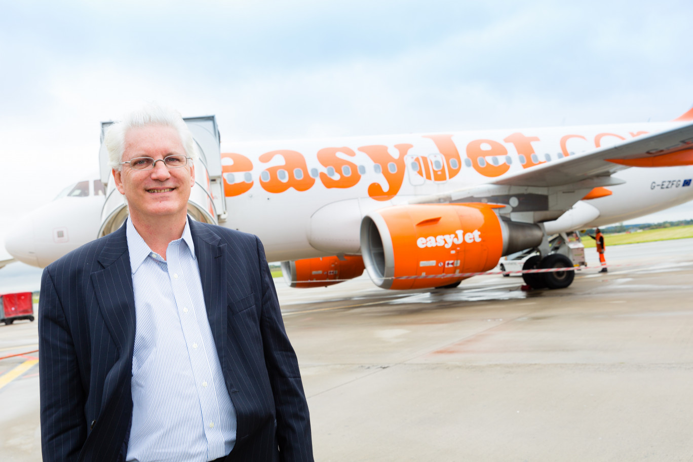 François Bacchetta, directeur général d'easyJet France poursuit son implantation à Lille. 