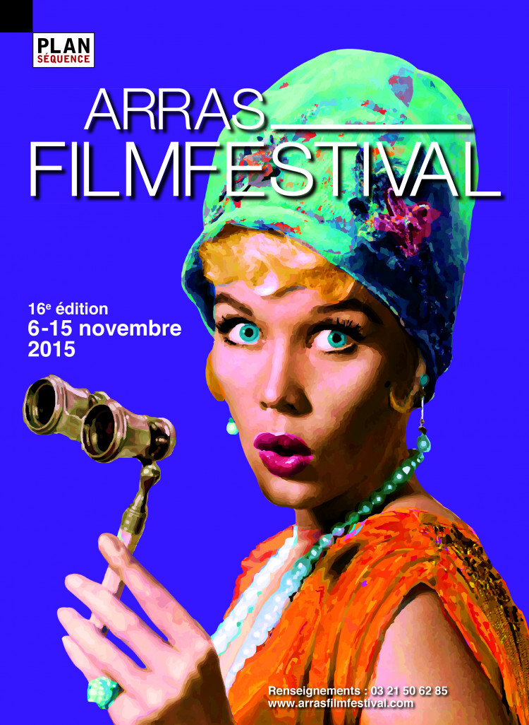 Le visuel d'Arras Festival Film est toujours aussi attendu et attractif.