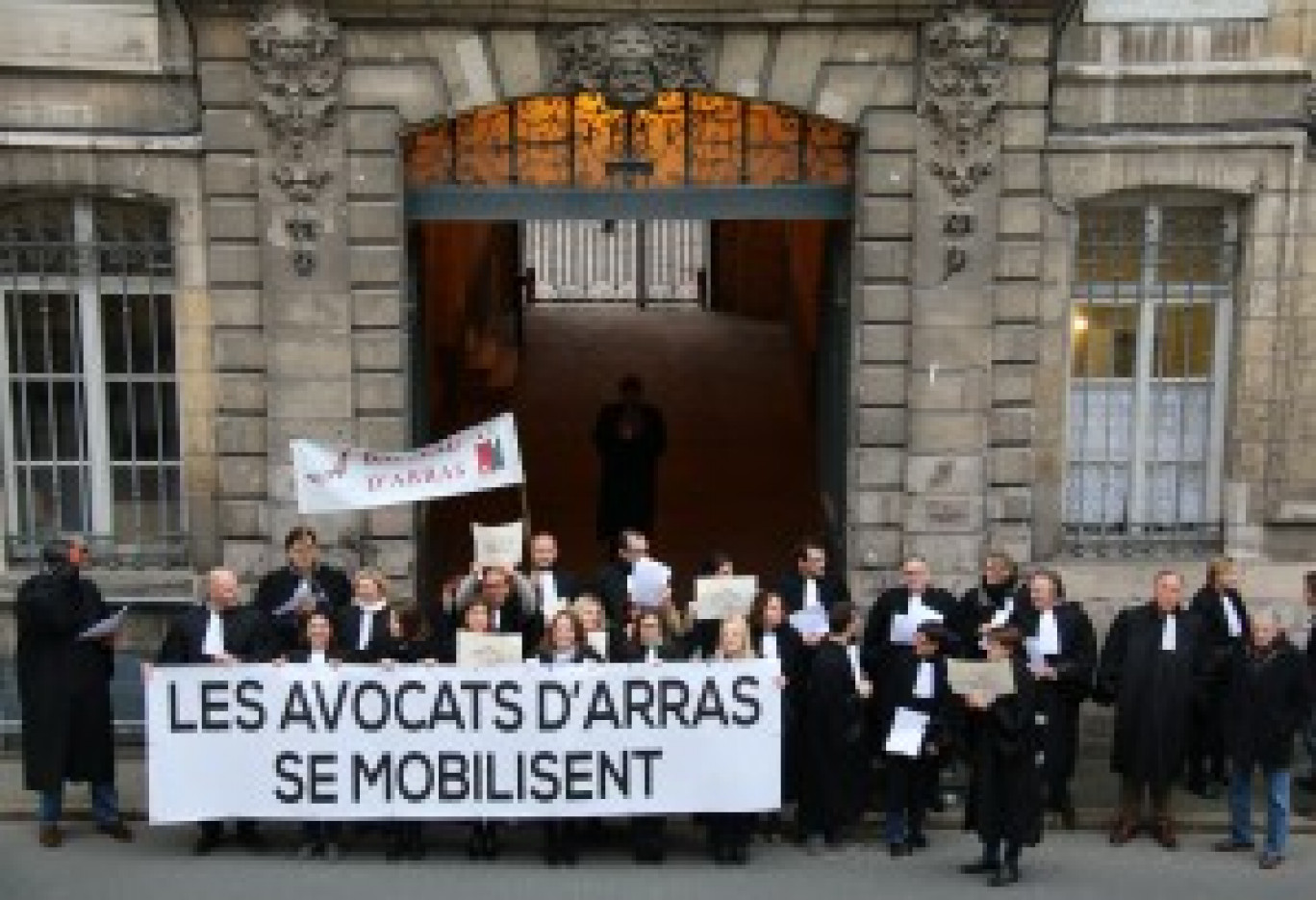 Les avocats d’Arras restent mobilisés