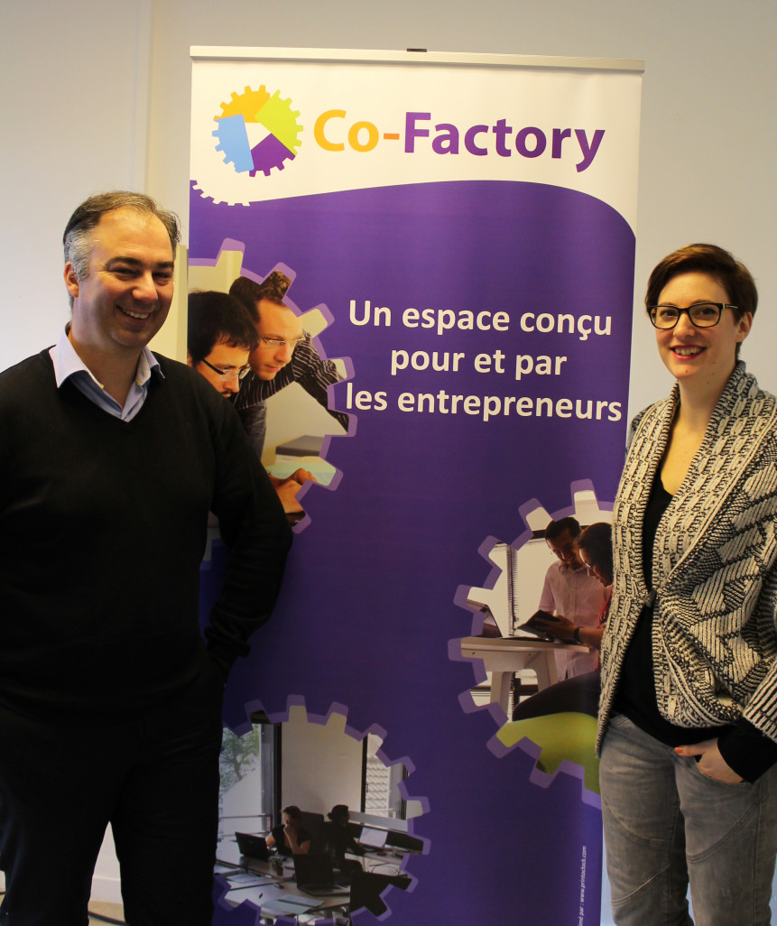 Magali Pourrat et David Thilliez travaillent en étroite collaboration avec les entreprises de la métropole lilloise.