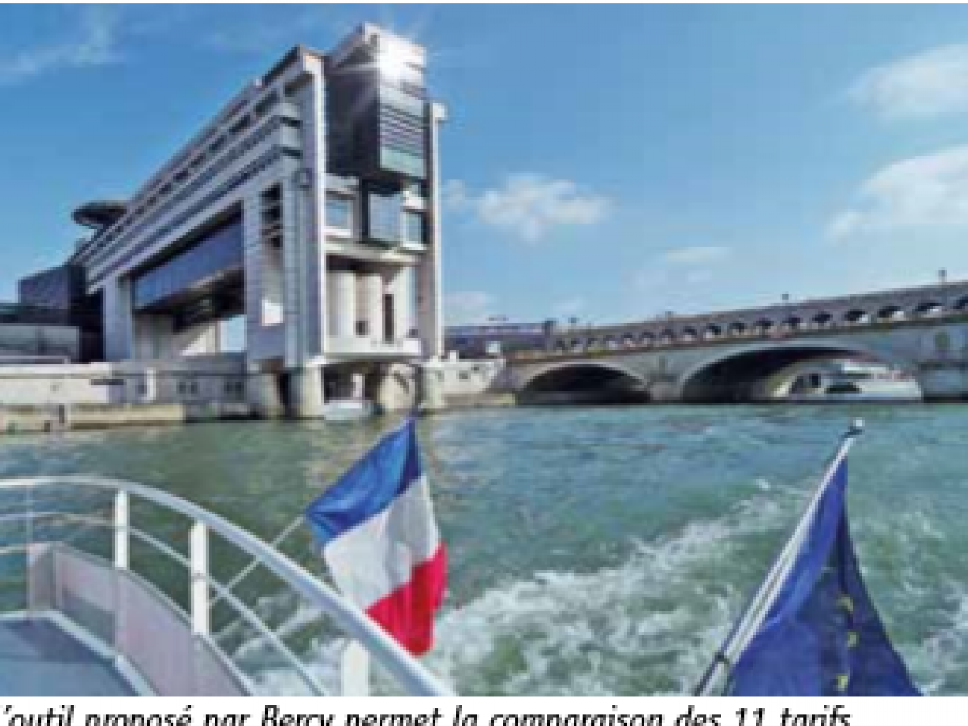 L’outil proposé par Bercy permet la comparaison des 11 tarifs bancaires les plus courants auprès d’environ 150 établissements, soit plus de 98% du marché.