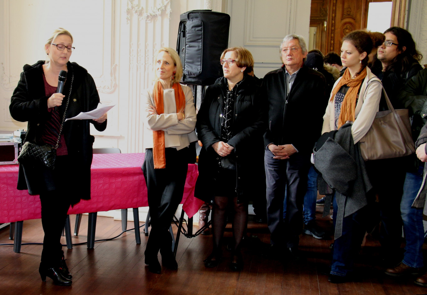 Laurence Lecoustre, directrice adjointe de la Direction départementale de la cohésion sociale, a exprimé toute sa satisfaction concernant la mobilisation et la réussite de ce premier salon.