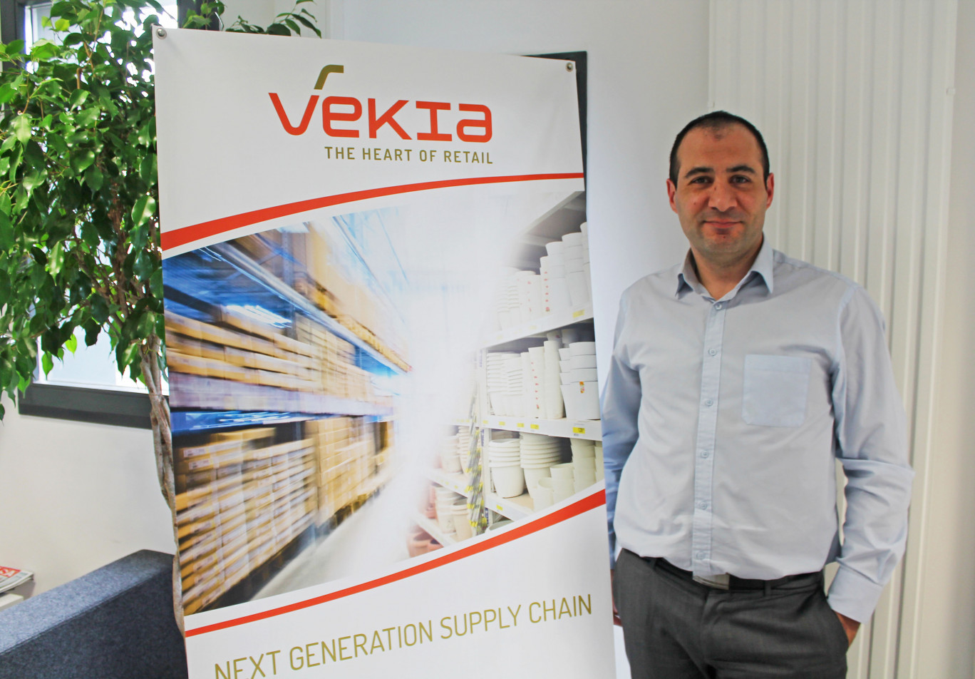 Edouard Calliati, responsable marketing de Vékia. La start-up lilloise ambitionne de figurer parmi le top 3 des logiciels de supply chain européens.