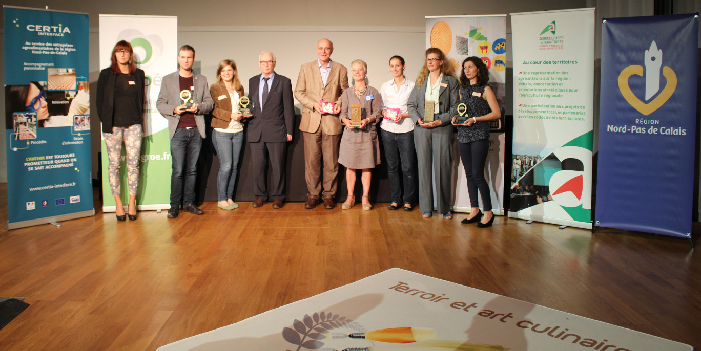 Les lauréats du concours d'innovation de 2014 (tous les 2 ans).