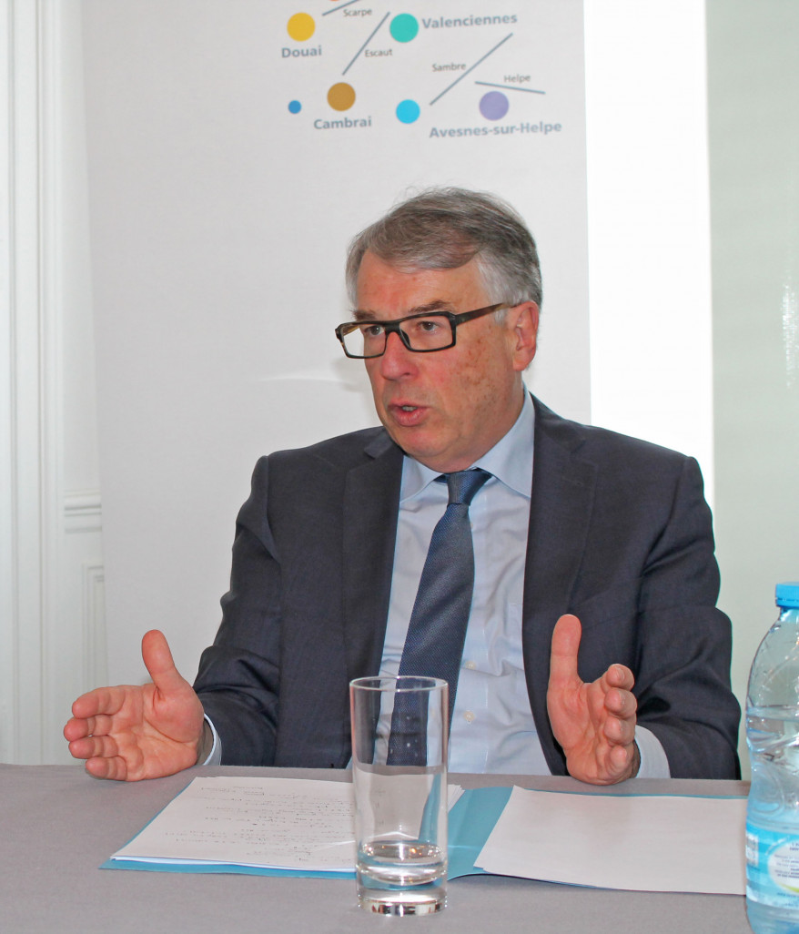 Jean-René Lecerf, président du Conseil départemental depuis avril 2015.