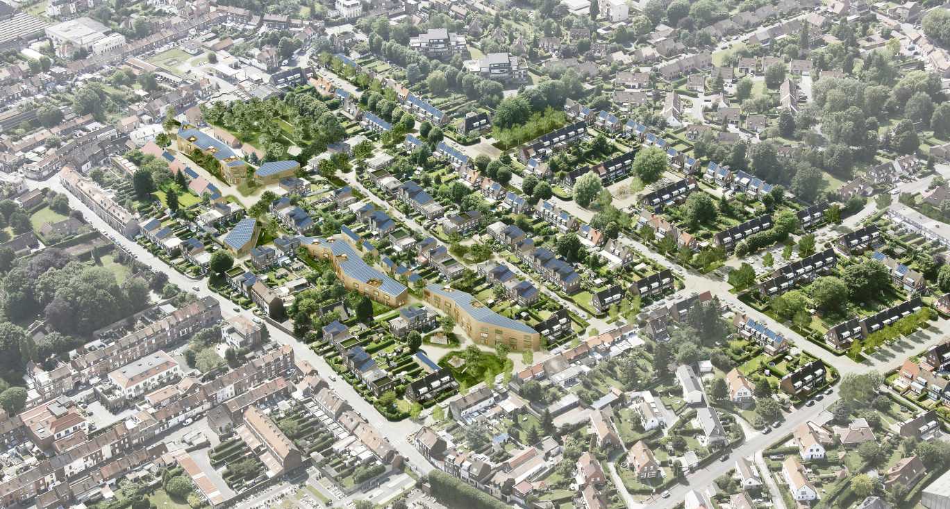 Une vue du quartier de l'Escalette une fois sa transformation achevée, à l'horizon 2024.