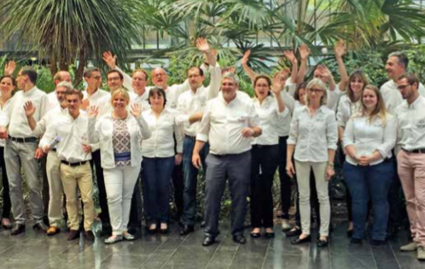 Les organisateurs du salon Trigone Conseils