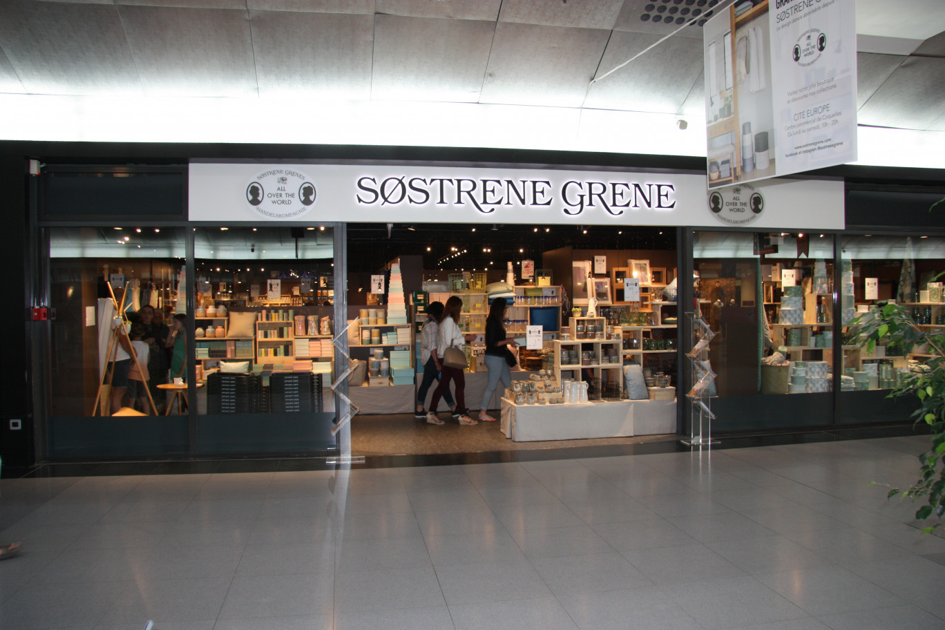 Le magasin Sostrene Grene, dernier né de la chaine à Cité Europe.
