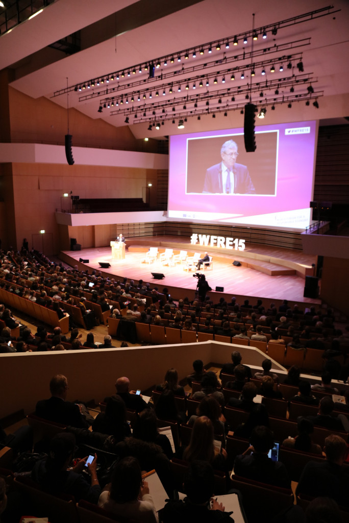 Philippe Vasseur lors de la précédente édition du World Forum for a responsible economy au Nouveau-Siècle à Lille.