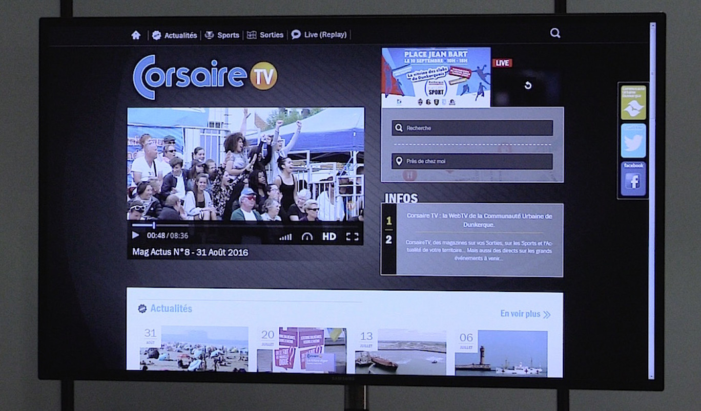 « Corsaire TV diffuse depuis mai dernier ».