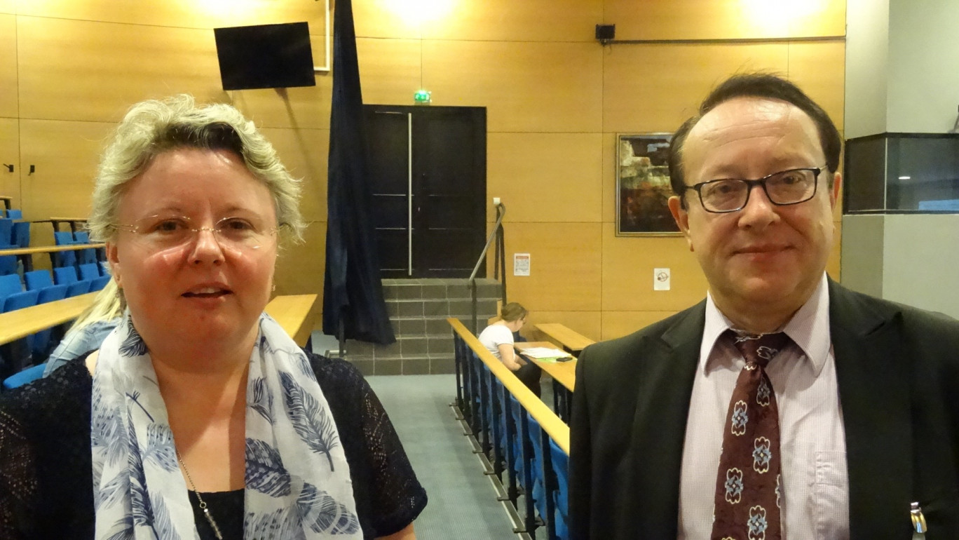 Catherine Degandt et Jacques Lepers, organisateurs de l'évènement