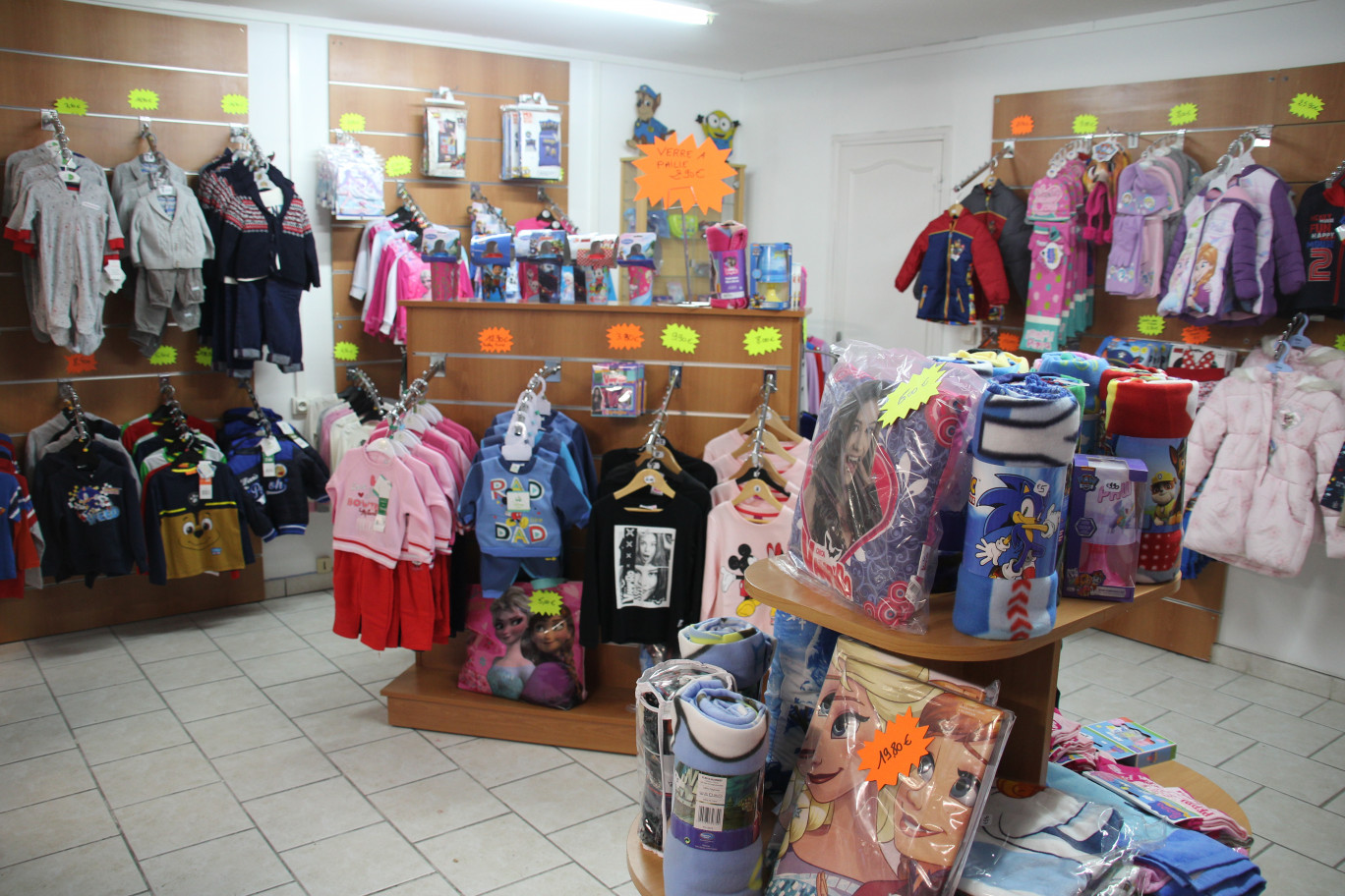 Le magasin Cathy kids a ouvert ses portes en octobre dernier.   