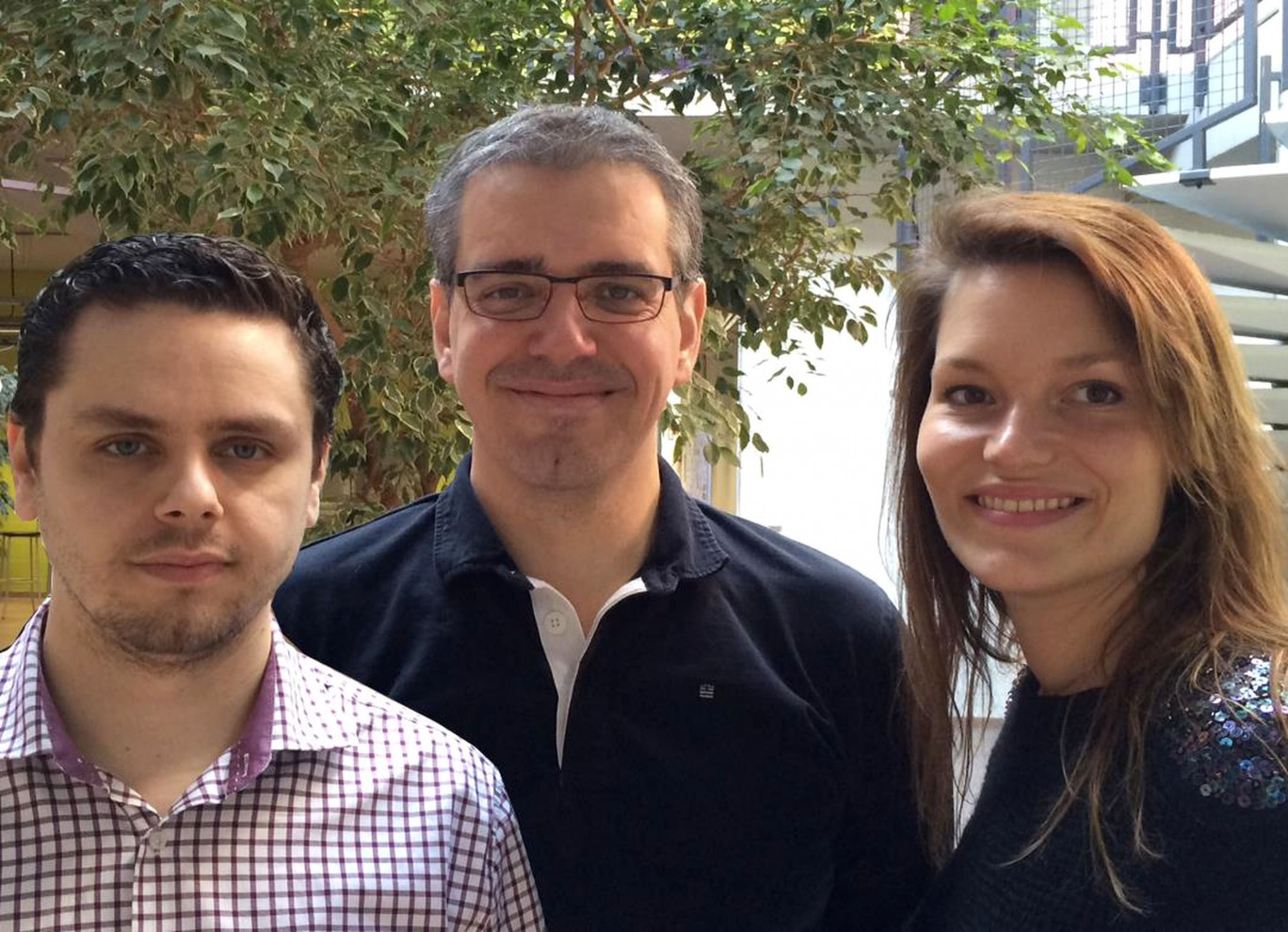 Cédric Tumminello, Jacques Staquet et Céline Boucheron.