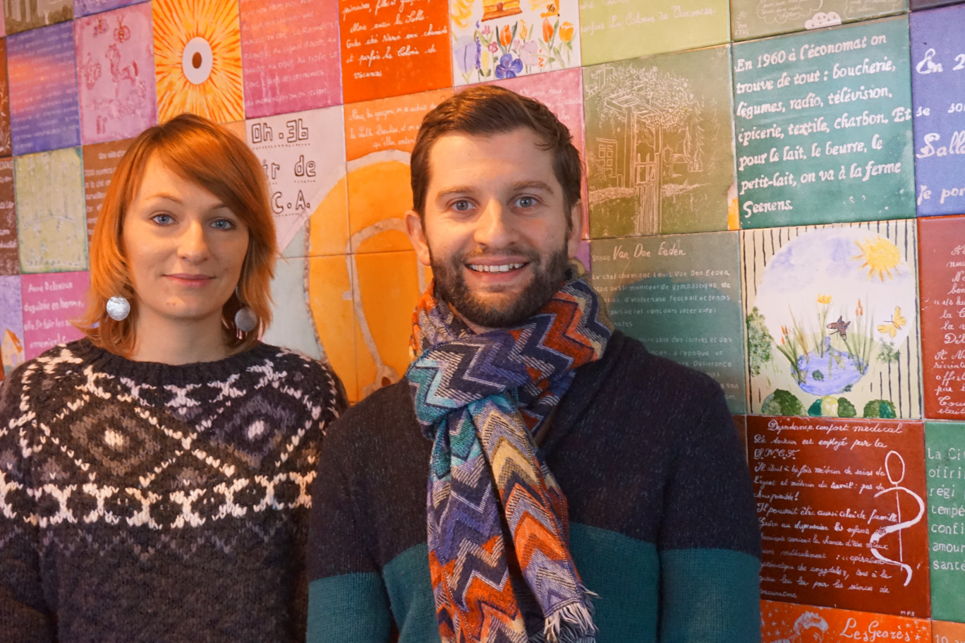 Laure et Matthieu, deux entrepreneurs passionnés.