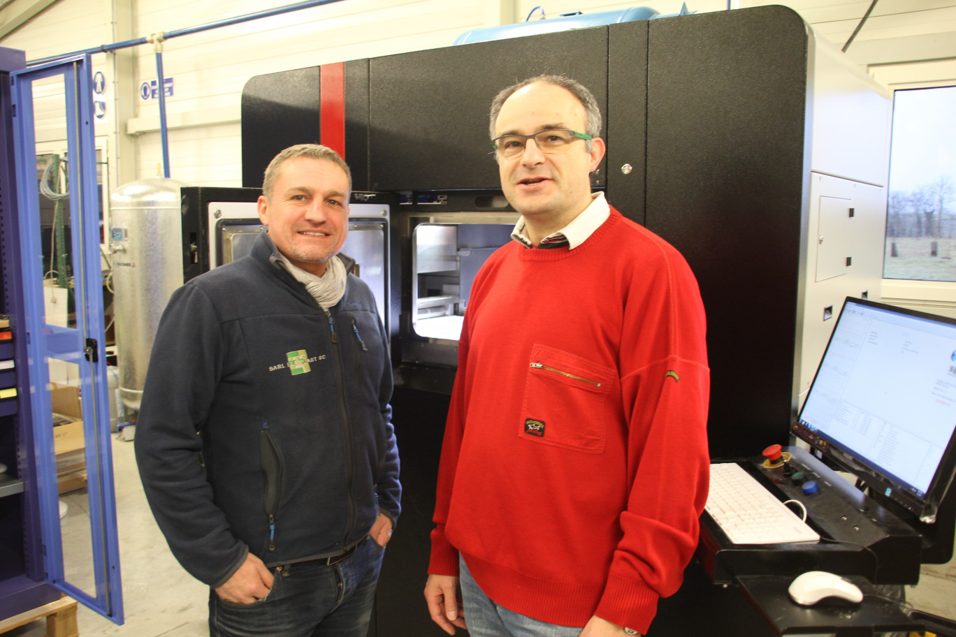Laurent Thueux et Arnaud Pommier, dirigeants d’Elanplast SC, se sont associés à 3 autres PMI pour créer le GIE 3D Partner.  