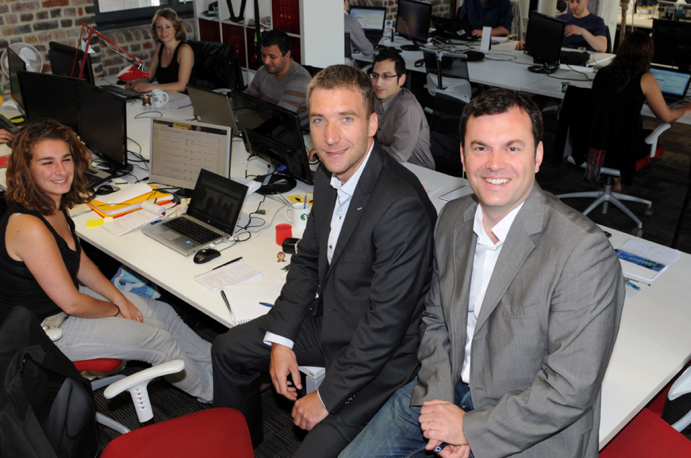 Cyril Delbecq et Yves Delnatte, les deux associés à l’origine d’Ineat Group.