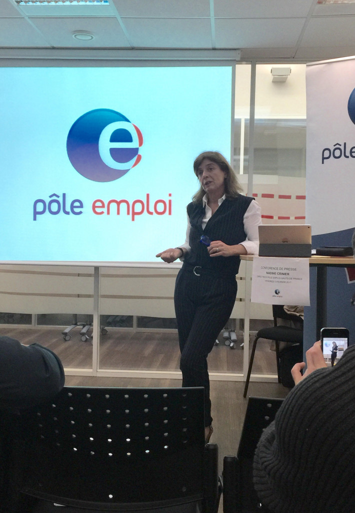 Nadine Crinier, directrice de Pôle Emploi Hauts-de-France.
