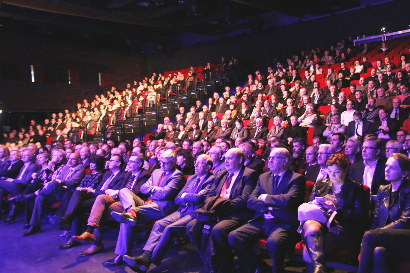 L’assistance était nombreuse dans l’auditorium d’Artois Expo à Saint-Laurent-Blangy et le record d’affluence battu !