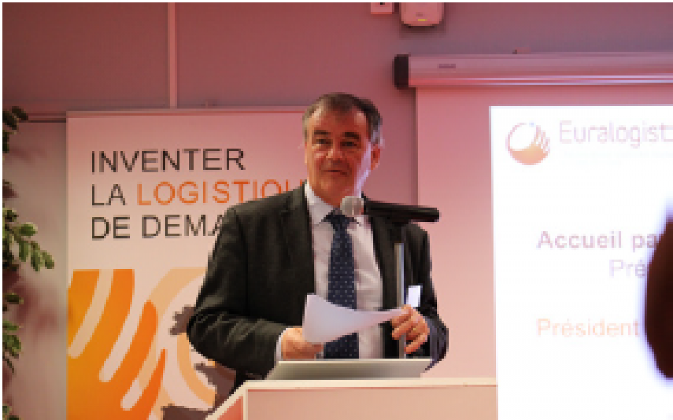 Jean-Marc Devise, président de la CCI de l'Artois et du pôle régional Euralogistic, a rappelé les tenants et les aboutissants de la filière régionale.