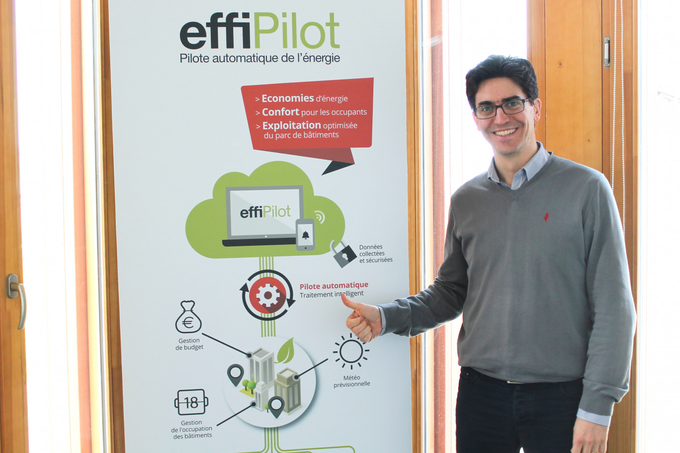 Jean-Thibaut Gay, CEO d'effiPilot.