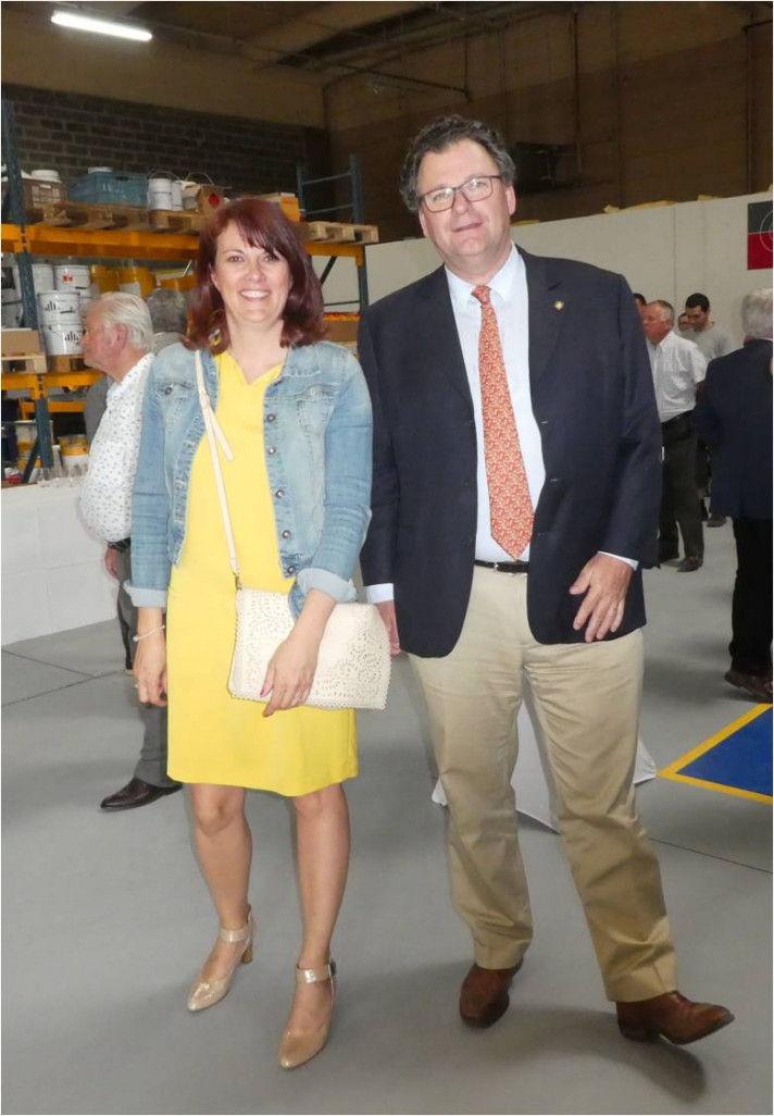 François Motte (Sobanord, A.U.D. Pays St Omer /Flandre Intérieure) et Sophie Lemaire (Conseil Départemental).